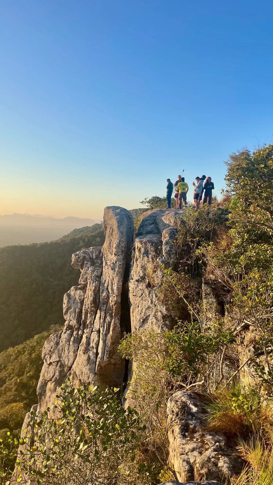 Experiência de visitação em área natural